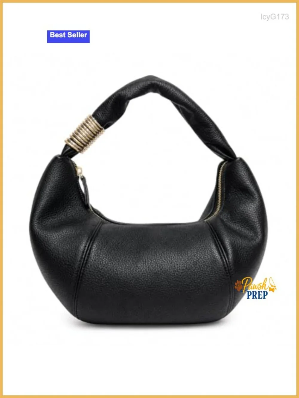 Women's Vegan Leather Hobo Bag Crescent Underarm Shoulder Purse